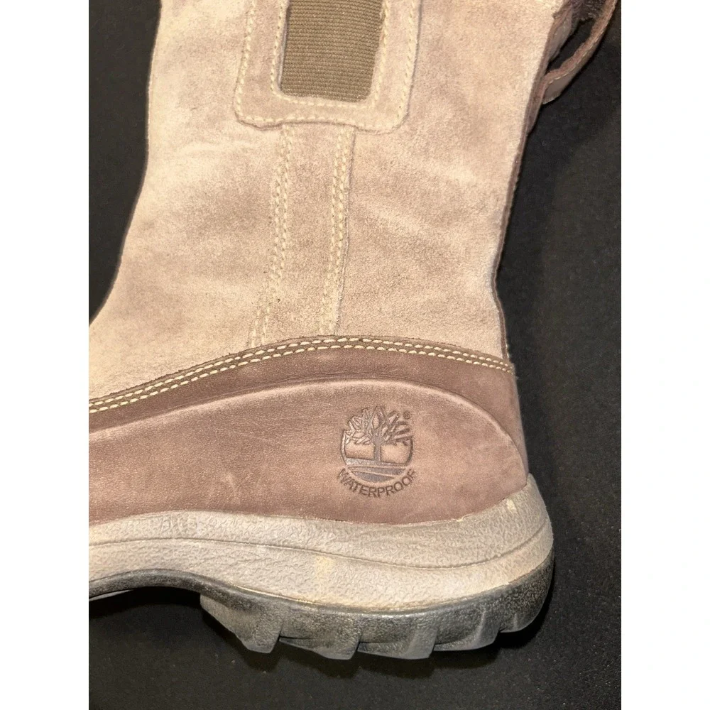 Timberland Canard Resort Womens Winter Snow Boots Suede Leather Water Proof 7.5